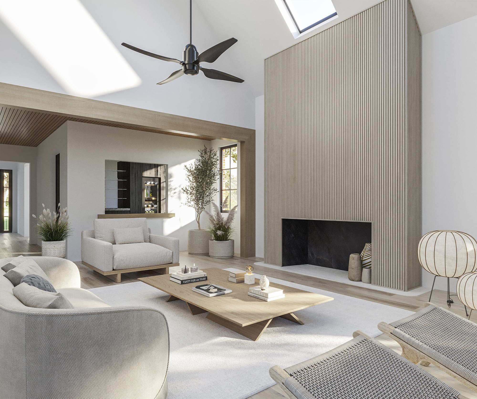 Livingroom of Rosewood residence